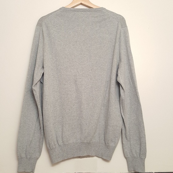 J. Crew Men Slim Long Sleeve Harbor V-neck Sweater - Picture 3 of 6